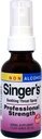 Maitsetaimed Etc. Singer's Saving Grace Professional Tugevus Mittealkohol Spray - Taimne tugi rahustav kurk - Kurgumugavus Spray koos Yerba Mansa & Lagrits - 1 fl oz (umbes 75 Servings)