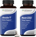 LifeSeasons Anxie-T koos Rest-ZZZ-ga - toetab meeleolu ja täisöö une - loomulikult kergendab lihaste pinget ja rahutust - 120 kapslit