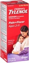 TYLENOL Laste suukaudne suspensioon Viinamarjapõõsas Maitse 4 oz (Pack of 4)