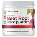 100% orgaaniline suhkrupeedi juuremahla pulber, kõrgeim puhtus ja tugevus, USA kasvanud, superpeedi kuivatamise tehnoloogia, maksimaalne lämmastikoksiidi võimendus südame toetamiseks ja sportlik jõudlus