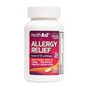 HealthA2Z® allergia leevendamine | Feksofenadiinvesinikkloriid 180 mg | 180 kapslit | Antihistamiin | 24-tunnine antihistamiin allergia leevendamiseks | siseruumides / välistingimustes