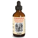 Orgaaniline Graviola Liquid Soursop Extract 4 oz Wildcrafted Tinkcture (Annona Muricata) : Immune System Booster (4oz)