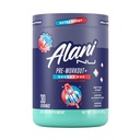 Alani Nu Pre Workout+ Powder Rocket POP, Extra Boost, Sugar Free, 300mg Caffeine, L-Theanine, Beta-Alanine, tsitrulliin, 30 Servingut