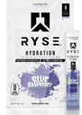 Ryse Core Hydration | On the Go Electrolyte Drink Mix Packets | with All 6 Electrolyte + Essential Vitamins | Zero Sugar | 6 Servings (Blue Vaarika)