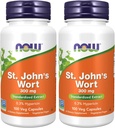 NOW täiendused, naistepuna (Hypericum perforatum) 300 mg, standardekstrakt, 100 köögiviljakapslit (2. pakend)