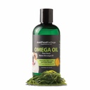 JustFoodForDogs Omega Plus Oil Omega-3 toidulisand koertele, naha ja karva tugi, ühine tervis, EPA & DHA vetikaõlist, jätkusuutlik ja keskkonnasõbralik - 8 oz