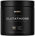 ELMNT 2150mg Super Liposomal Glutatiooni Supplement w. Vitamiin C, Quercetin & Pure L Glutatioon 2000mg Kolmekordne Action Formula Glutatioon Liposomal Supplement w. Fosfolipiidkiht - 90 pillid, Non-GMO