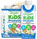 Orgaanilised lapsed Proteiin Toitumine Shake, Vanilla - 8 g valku, 22 vitamiinid ja mineraalid, puuviljad ja köögiviljad, Gluteenivaba, Sojavaba, Mitte-GMO, 8,25 Fl Oz (4. pakk)
