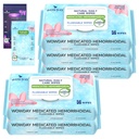 Flushable Hemorroid Wipes | Ravim nõid Hazel pühkida Ph Balanced | 304 Count Lõhnaained Tasuta Täiskasvanud Hemorroidravi Nõiad pühkida Butt Itch leevendamine
