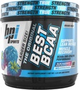 BPI Sports Parim BCAA - BCAA Pulber - Hargnenud ahelaga aminohapped - Lihaste taastamine - Lihasvalgu süntees - Parem jõudlus - Hüdratsioon - Sinine vaarika - 60 Servings - 21.12 Oz