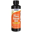 NOW Foods Supplements, Sertifitseeritud Orgaaniline Linaseemneõli Vedel, Külmpressitud ja rafineerimata, 12-Ounce