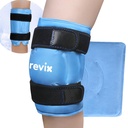 REVIX 19 "Extra Large Knee Ice Pack Wrap ümber kogu põlve, korduvkasutatav Gel Cold Pack ebamugavust ja pärast treeningu väsimus, külm kompress, suurendada mugavust ja taastumist