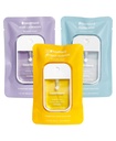 Touchland Power Mist Hydrating Hand Sanitizer Spray, BLOSSOM Trio Set (Lavendel, Vanilla, Rainwater), 1 FL. OZ. Reisi suurus (3. klass)