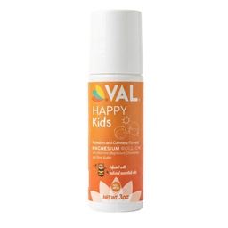 VAL Magneesium Roll-On for Kids | Õrn Zechstein Magneesiumkloriid | Lõõgastus päevaseks ja magamaminekuks | Rahulik ja meeleolutoetus | Chamomile, Shea Butter & Essential Oils | USA Made | 3oz