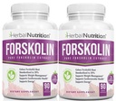 Forskolin kaalulangus, 250mg-500mg Max Tugevus Forskolin kaks Pack 90 Count pudelid, 20% ekstrakti puhas Forskolin, ideaalne dieet ja sportlased valem!