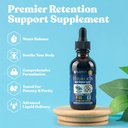 Rejuvica Health Hydrocin - Advanced Diuretic Water Retention Support Supplement - Vedelik kohaletoimetamine paremaks imendumiseks - Dandelion, Uva Ursi, Juniper Berry, Selleri Seeme, Roheline Tee & More!
