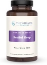 The Wellness Company Restful Sleep - melatoniinivaba, sügav uni, REM tugi, mitte-harjutuste moodustamine - Kava, Rafuma Leaf, Ashwagandha ja Valerian Root | 60ct (1 kuu pakkumine)