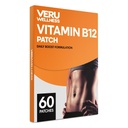 Veru Wellness B12 Energy Patch, Natural Patch B12, gartsiinia - isekleepuv aeg vabastav plaaster (60 päeva)