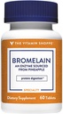 Vitamiin Shoppe Bromelain 500MG ja 2000 GDU, toetab valgu seedimist ja imendumist, ananassidest saadud ensüüm (60 kapslit)