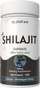 Shilajit Kapslid 500mg | 20% Ekstrakti Puhastatud Asfaltum | Looduslik Taimne Täiendus | Mitte-GMO, Gluteenivaba, GMP-sertifitseeritud | Kergesti alla neelatav (120 Loe artiklit 1)