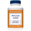 Vitamiin Shoppe Psyllium Husks - Plantago Ovata Fiber toidulisand, mis toetab korrapärasust ja tervislikku kolesterooli, 840 mg serveerimise kohta - gluteenivaba (300 kapslit)