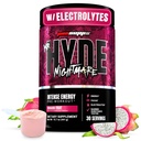 PROSUPPS Mr. Hyde Nightmare Pre Workout Powder kofeiini ja beeta-alaniin - Preworkout intensiivne energia, vaimne fookus ja jõudlus - jõusaali ja fitness täiendused (Dragon Fruit, 30 Servings)