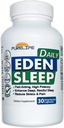 Eden Daily Sleep [Uus GABA vaba valem] - Langege kiiremini magama, lõdvestage oma keha, edendage sügavat ja rahulikku und (30 vegankapslit)