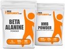 BulkSupplements Beeta Alanine 500g + HMB 250g Bundle