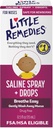 Väikesed õiguskaitsevahendid Soolalahus Spray ja tilgad, ohutu vastsündinutele, 0,5 fl oz
