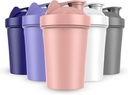 JEELA SPORTS 5 PAKK Proteiin Shaker pudelid valgusegudele - 20 OZ - Nõudepesumasin Safe Shaker Cups valgu raputamiseks - Shaker Cup Blender Protein Shaker Bottle for Shakes Valgu raputamine Blender