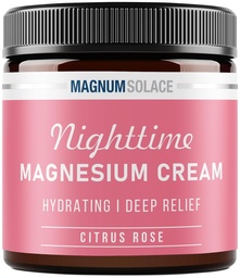 Magneesiumi asukoht - öine magneesiumkreem - rakendage jalalihastele, kätele või rinnale - aktuaalne magneesiumkloriid - USA valmistatud ja ohutu lastele (Citrus Rose) 4 Fl Oz (pakk 1)