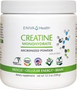 Eniva Health Kreatiin Monohüdraat Pulber , Aminohape , Mikroniseeritud Pulber , 70 Servings 5 G 12, 3 oz , lihaste tugi , lihaste kasv , rakuenergia , kognitiivne fookus , ultrapuhas , farmatseutiline klass
