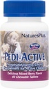 NaturesPlus Pedi-Active LECI-PS, DMAE kompleks - 60 närimistabletti - segatud marjamaitse - lastele närimistablettt, soodustab aju tervist, fookus - taimetoitlane, gluteenivaba - 30 serveerimist