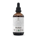 Brahmi USDA orgaaniline | Alkoholivaba ekstrakt, orgaanilised taimsed tilgad, täiendus | 100% sertifitseeritud orgaanilisest Brahmi (Bacopa Monnieri) kuivatatud ürdist 4 oz