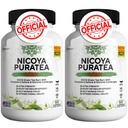 Nicoya PuraTea Max Green Tea Extract & Green Coffee Bean for Metabolism Support, Natural Energy Boost, Antioxidant-Rich Supplement – 120 kapslit