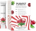 Tunne Brainer Newit! Puhtaim elektrolüüt Cranberry Mint Powder paketid - kogu toidu hüdraatmine - orgaanilised külmkuivatatud puuviljad ja päikese meresoolad lõpliku elektrolüütide tasakaalu jaoks