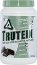 Keha toitumise valgu pulber - Trutein Naturals Dark Chocolate 2lb Vadak, kaseiin ja munavalge - looduslik madala carb Keto sõbralik jook - Lean lihaste ehitaja, kaalulangus, treening, taastumine