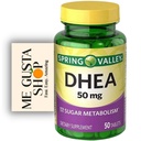 Spring Valley DHEA tabletid, 50 mg, 50 Count sisaldab pillide korraldajat