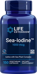 Life Extension Sea-jood kapslid, 1000 mcg, 150 Veg kapslid, looduslik joodi täiendada Kelp ja põiswack