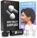 VIBES High Fidelity Concert Ear Plugs – Reusable Noise Reducing Ear Plugs for Concerts, Musicians, Raves, and Live Events – Comfortable Hearing Protection for Loud Environments