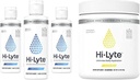 Hi-Lyte elektrolüütide pulber, igapäevane hüdratatsioonilisandi joogisegu, 90 serveerimist | kerge värskendav maitse (Lemonade) | Hi-Lyte elektrolüütide kontsentraat immuunsuse toetamiseks, 20% + rohkem kaaliumi 144 serveerimist