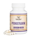 Pterostilbene Täiendus 100mg Kapslid (Kolmanda osapoole testitud) 60 Kapslid, Kõrgem Resveratrool, Antioksüdant Pikaealisuse Toetus (Non-GMO, Gluteenivaba) Double Wood