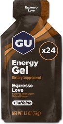 GU Energy Original Sport Nutrition Energy Gel, Espresso Love Espresso Love 24 Count 26,4 Ounce