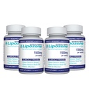Lipozene Dieet pillid - Kaalulangus täiendada - 4 pudelit 30 kapslit iga, kokku 120 kapslit!