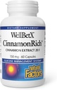 Natural Factors WellBetX CinnamonRich Extract 150 mg, 60 kapslit