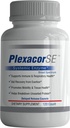 Uus Plexacor Multi-Enzymes Fibrin Defense, 6-in-1 SuperEnzyme Blend koos Rutin, Serrapeptase & Superior Turmeric for Health Immune Support - 120 Count