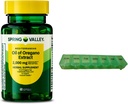 Spring Valley Vahemere õli Oregano 2000 mg 60 Softgels immuunsüsteemi tervise pillide korraldaja