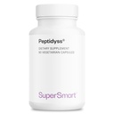 Supersmart - Peptidyss 1200mg päevas (Patented & High Potency) - kalavalgu hüdrolüsaadi lisand - Peptiidid & Aminohapped Kompleks | Mitte-GMO & Gluteenivaba - 90 taimekapslit
