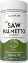 Saw Palmetto kapslid 500mg | 10: 1 Kontsentreeritud ekstrakt | Serenoa Repens Taimne lisand | Mitte-GMO, Gluteenivabad Lihtne võtta kapslid (60 loend (pakk 1))